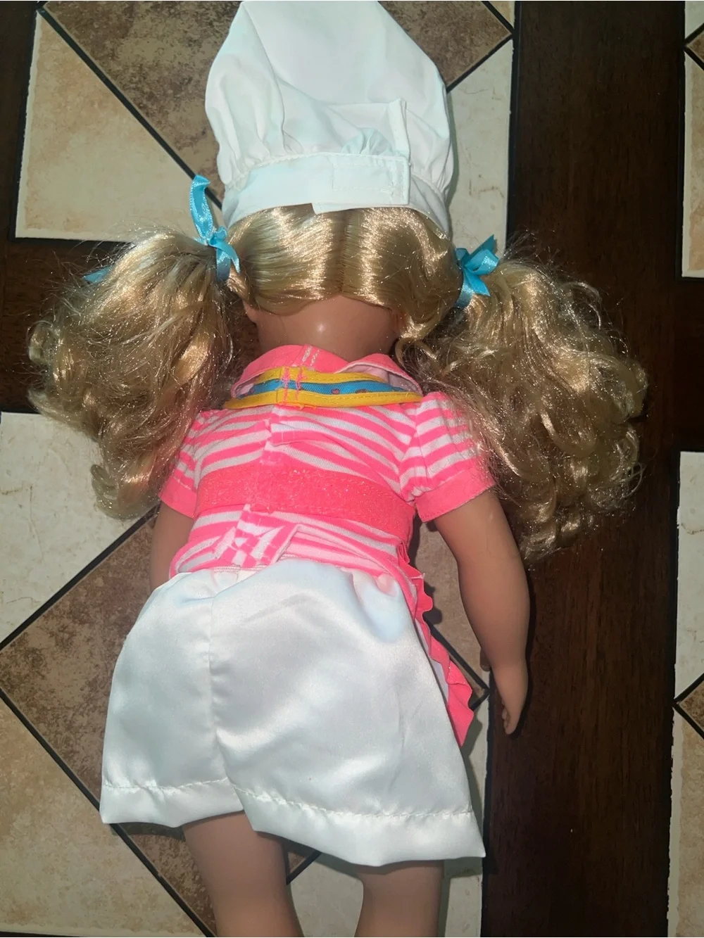 Ily Couture Cupcake Chef Dress-Up Set in Blue, Pink, White - Picture 4 of 5